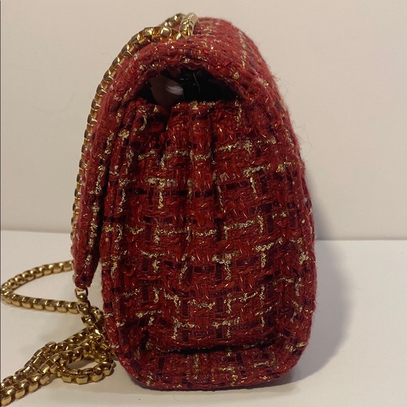 Red Tweed Bag - Picture 7 of 13